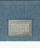 CLASSIC LOGO ZIP CARD WALLET IN BLUE image 3