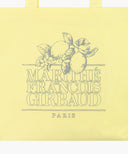 LEMON CLASSIC LOGO ECO BAG IN LIGHT YELLOW image 3