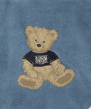 DOODLE BEAR ECO BAG IN BLUE image 3