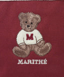 DOODLE BEAR POUCH IN PINK image 3