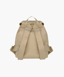 CLASSIC LOGO SMALL BACKPACK IN BEIGE image 3