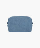 CLASSIC LOGO DENIM POUCH IN BLUE image 3