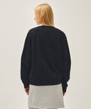 CLASSIC LOGO EMBROIDERY SWEATSHIRT IN NAVY image 3