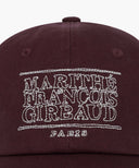 DOODLE CLASSIC LOGO COVERED CAP IN BURGUNDY image 3