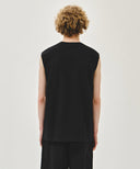 SORONA COOL SMALL CLASIC LOGO SLEEVELESS IN BLACK