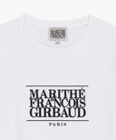 W CLASSIC LOGO TEE IN WHITE image 8