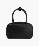 CLASSIC LOGO SQUARE MINI TOTE BAG IN BLACK image 3