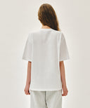 W UNICORN GRAPHIC OVERSIZED TEE IN WHITE image 3
