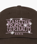 FLOWER CLASSIC LOGO CAP IN BROWN image 3