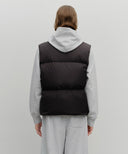 CLASSIC LOGO DOWN VEST IN BLACK image 3