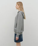 DOODLE CLASSIC BEAR HOODIE IN HEATHER GREY image 20