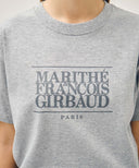 CLASSIC LOGO TEE IN HEATHER GREY image 4