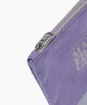 CLASSIC LOGO COLOR COTTON POUCH IN LIGHT PURPLE image 4