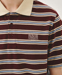 SMALL CLASSIC LOGO PK COLLAR TEE IN STRIPE image 7