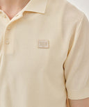 COOL TOUCH COLLAR HALF KNIT IN LIGHT BEIGE image 4