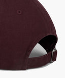 DOODLE CLASSIC LOGO COVERED CAP IN BURGUNDY image 4