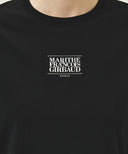W SMALL CLASSIC LOGO TEE IN BLACK image 4
