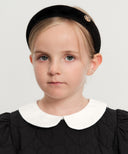 KIDS W CIRCLE LOGO HAIR BAND IN RED image 4