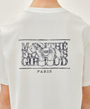 PONY CLASSIC LOGO TEE IN WHITE image 4