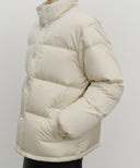 CLASSIC LOGO DOWN JACKET IN LIGHT BEIGE image 4