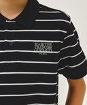 KIDS SMALL CLASSIC LOGO PK TEE IN NAVY image 4
