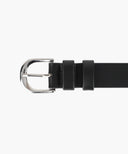 W EYELET BUCKLE BELT IN BLACK image 4