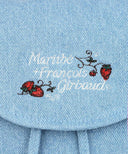 KIDS W DENIM MINI BACKPACK IN LIGHT BLUE image 4