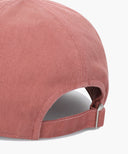 DOODLE TYPO 5PANEL COVERED CAP IN DARK PINK image 4