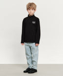KIDS X-POCKET TAPERED DENIM PANTS IN LIGHT BLUE image 4