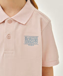 KIDS SMALL CLASSIC LOGO PK TEE IN LIGHT PINK image 4