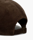 CORDUROY CLASSIC LOGO CAP IN BROWN image 4