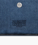 CLASSIC LOGO MINI DUFFLE BAG IN BLUE image 4