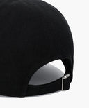 DOODLE TYPO 5PANEL COVERED CAP IN BLACK image 4