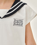 KIDS SAILOR AEROCOOL TEE IN WHITE image 4