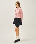 W LAYERED RUFFLE SKIRT IN BLACK image 4