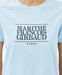 W CLASSIC LOGO TEE IN ICE BLUE image 4