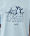 AEROCOOL LEMON CLASSIC LOGO TEE IN ICE BLUE image 4