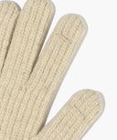 CLASSIC LOGO GLOVE IN BEIGE image 4