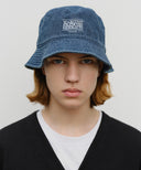 CLASSIC LOGO BUCKET HAT IN BLUE image 4