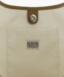 CLASSIC LOGO ONE SHOULDER BUCKET BAG IN NATURAL image 5
