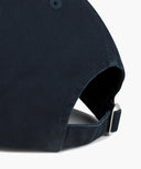 DRAWING CLASSIC LOGO FLAT BRIM CAP IN NAVY image 4