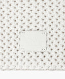 CLASSIC LOGO NET SHOULDER BAG IN IVORY image 4