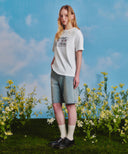 [MARITHE_DISNEY] MICKEY_W BERMUDA DENIM PANTS IN LIGHT BLUE image 4