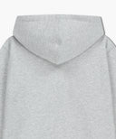 CLASSIC LOGO HOODIE IN LIGHT HEATHER GREY image 4