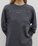 INCISION DYEING LONG SLEEVE IN NAVY image 10