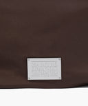 CLASSIC LOGO ROUND SHOULDER BAG IN BROWN image 4
