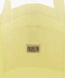 LEMON CLASSIC LOGO ECO BAG IN LIGHT YELLOW image 4