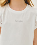 KIDS W LACE FRILL SLEEVELESS IN WHITE image 4