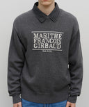 CLASSIC LOGO KNIT PULLOVER IN GREEN image 4