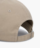 SMALL CLASSIC LOGO CAP IN DARK BEIGE image 4